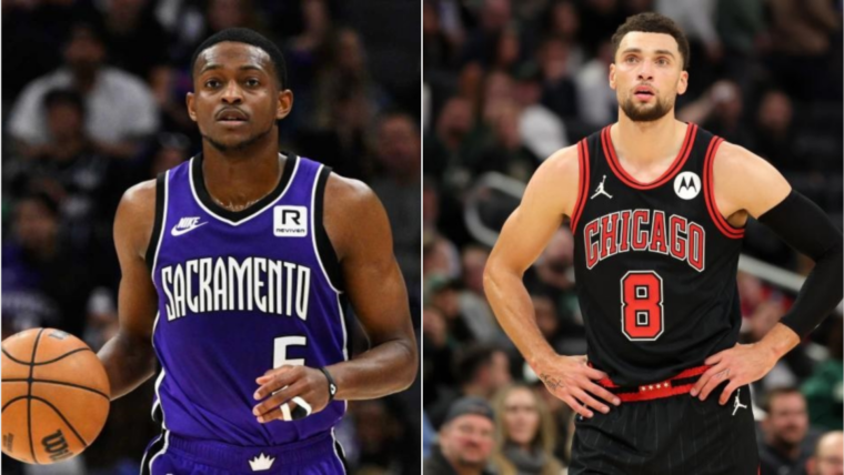 De’Aaron Fox headed to Spurs, Zach LaVine to Kings in 3-team trade